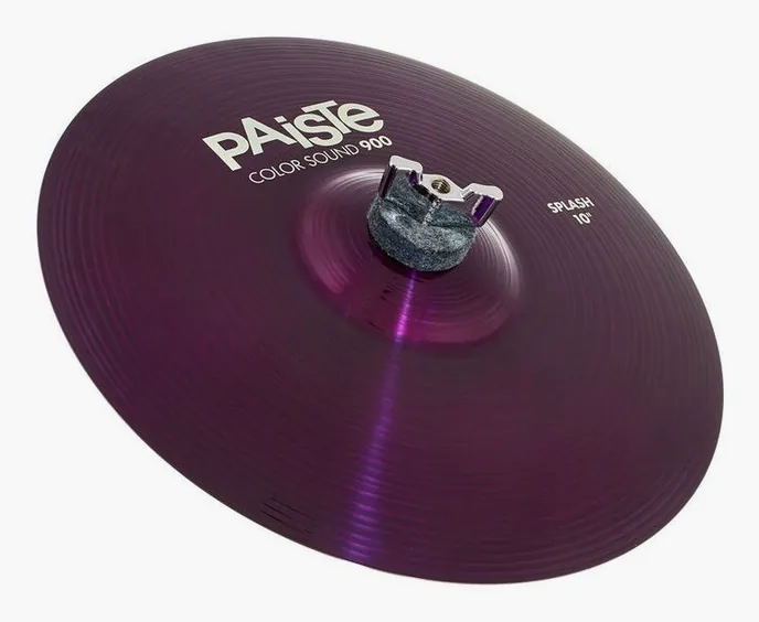 Paiste 10" 900 Color Sound Splash PRP, sur fond neutre