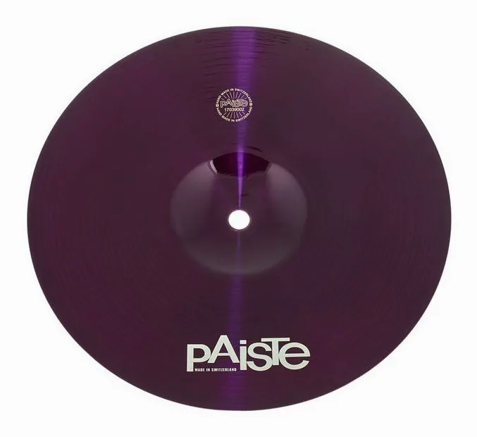 Paiste 10" 900 Color Sound Splash PRP, vue de près, photo 2