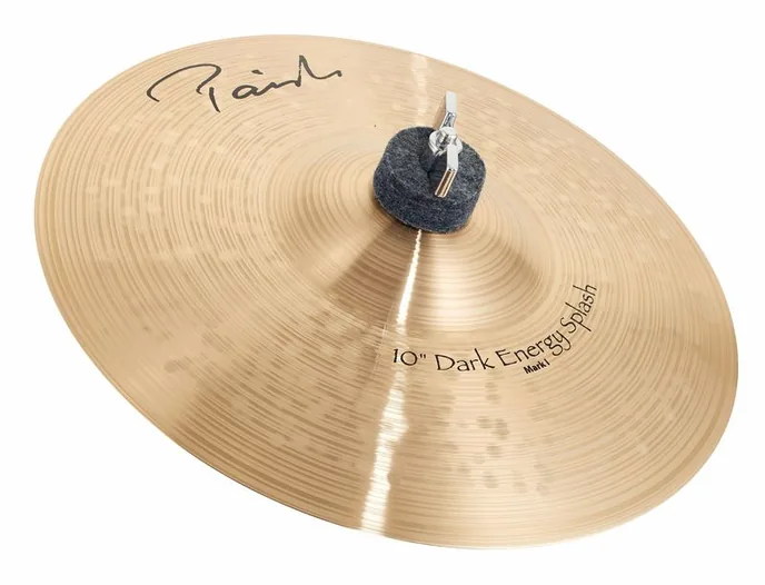 Paiste 10" Signature Dark Energy MK1, vue de près, de face