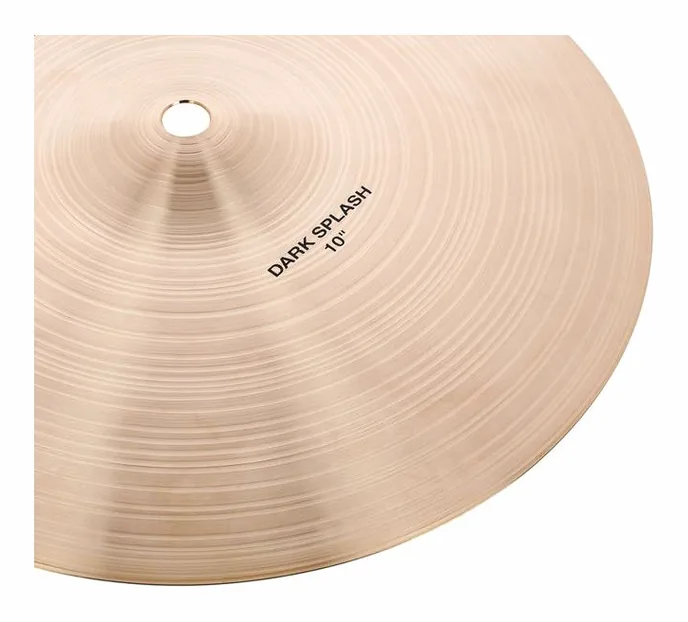 Paiste 10" Masters Dark Splash, sur fond neutre, photo 4