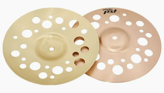 Paiste 10" PSTX Swiss Hats, sur fond neutre, photo 2