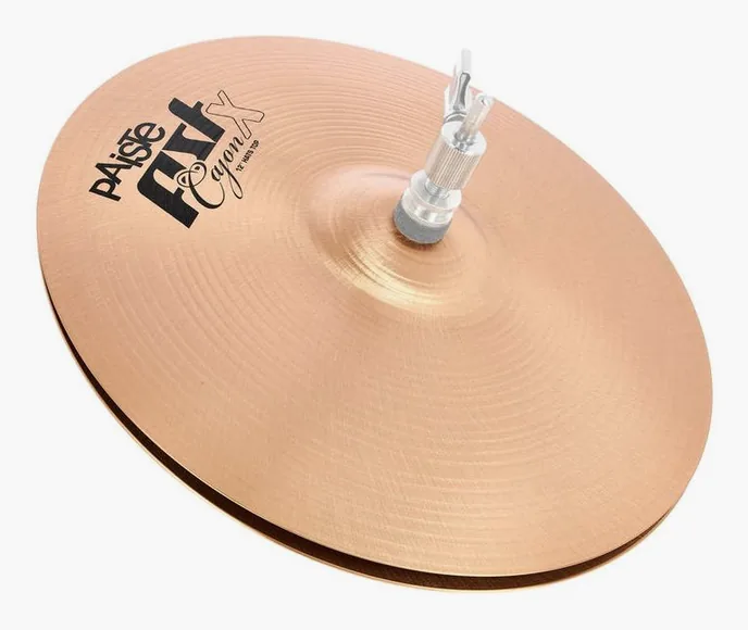 Paiste 12" PSTX Cajon Hats, vue de face