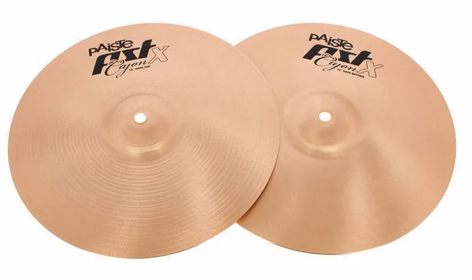 Paiste 12" PSTX Cajon Hats, sur fond neutre, photo 2