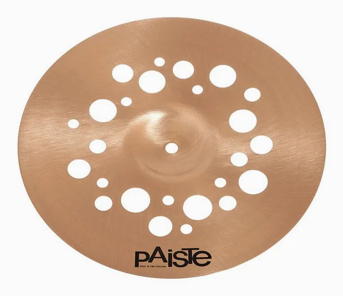 Paiste 12" PSTX DJs 45 Crash, vue de près, photo 2