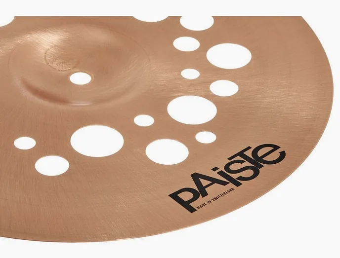 Paiste 12" PSTX DJs 45 Crash, vue de près, photo 4