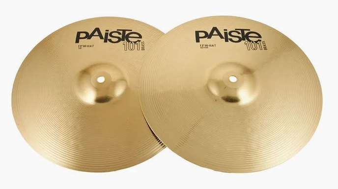 Paiste 13" 101 Hi-Hat, vue de dessus, photo 2