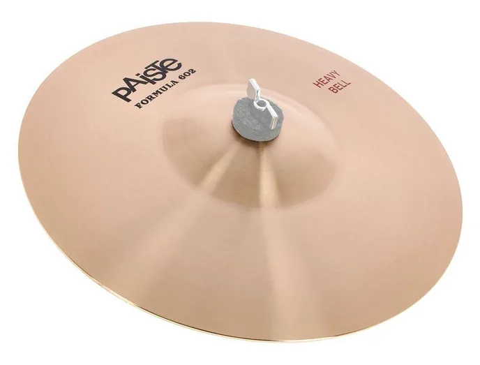 Paiste 13" 602 Heavy Bell, vue de près, de face