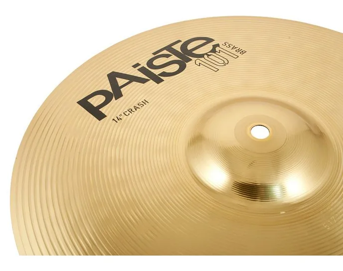 Paiste 14" 101 Crash, vue de trois quarts, photo 4