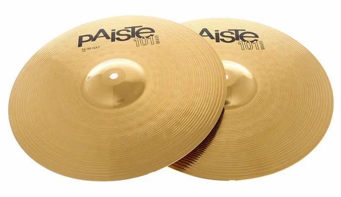 Paiste 14" 101 Hi-Hat, vue de dessus, photo 2