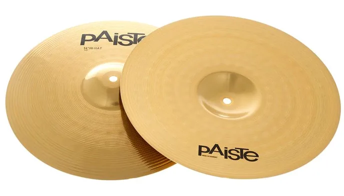 Paiste 14" 101 Hi-Hat, vue de profil, photo 3