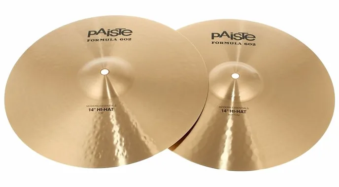 Paiste 14" 602 Mod. Essentials Hi-Hat, vue de dessus, photo 2