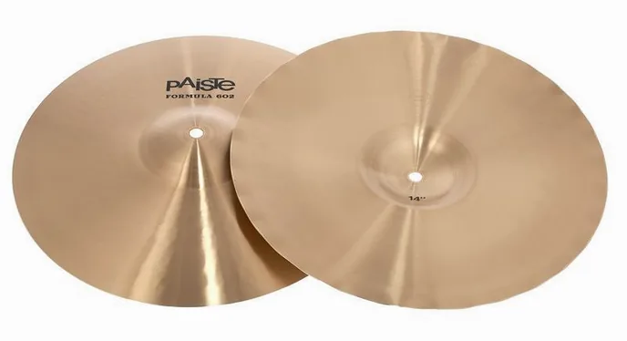 Paiste 14" 602 Sound Edge Hi Hat, vue de près, photo 3