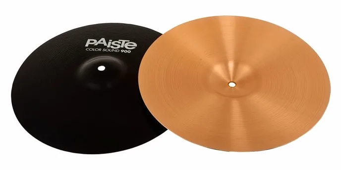Paiste 14" 900 Color Heavy Hi-Hat BK, sur fond neutre, photo 3