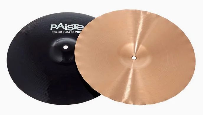 Paiste 14" 900 Color SE Hi-Hat BK, vue de près, photo 3