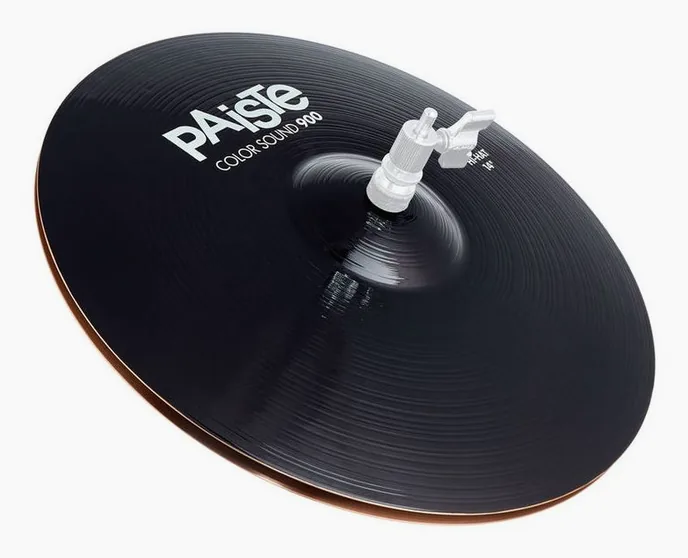 Paiste 14" 900 Color Sound Hi-Hat BK, vue de face