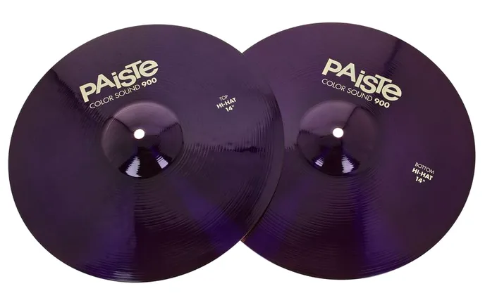 Paiste 14" 900 Colour Sound HH PRP, vue de profil, photo 2