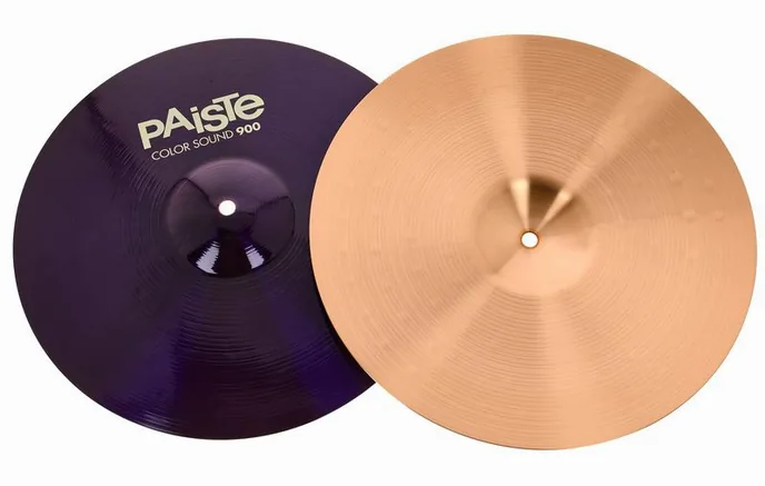 Paiste 14" 900 Colour Sound HH PRP, vue de face, photo 3