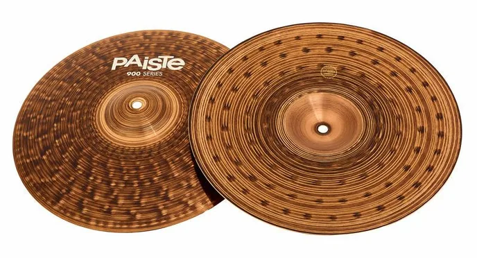 Paiste 14" 900 Series Heavy Hi-Hat, vue de dessus, photo 3