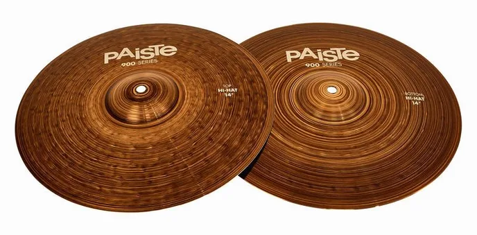 Paiste 14" 900 Series Hi-Hat, vue de face, photo 2