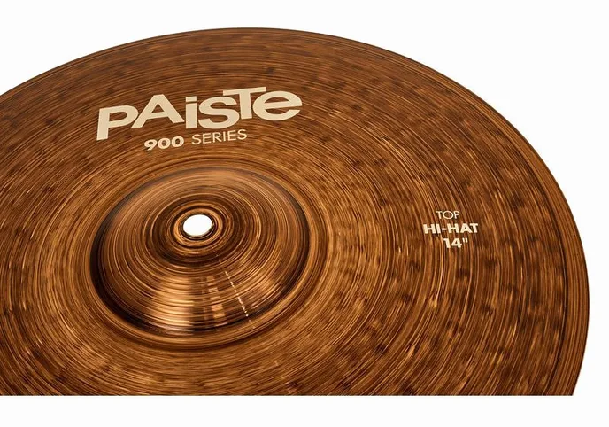 Paiste 14" 900 Series Hi-Hat, sur fond neutre, photo 4