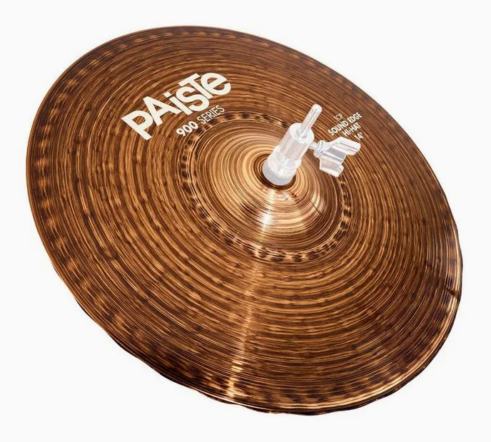 Paiste 14" 900 Series SE Hi-Hat, de face sur fond neutre