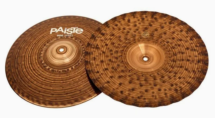 Paiste 14" 900 Series SE Hi-Hat, vue de face, photo 3