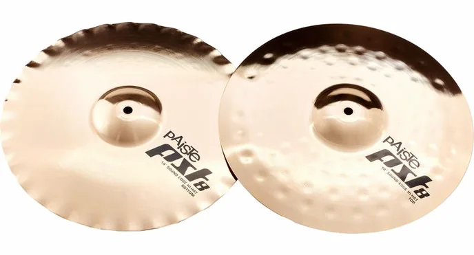 Paiste 14" PST8 Reflector Edge H-H, sur fond neutre