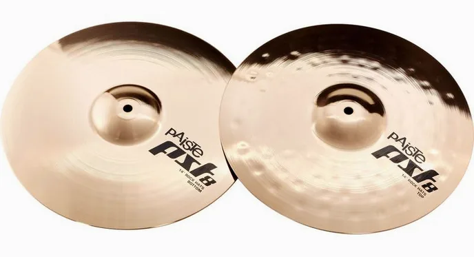 Paiste 14" PST8 Reflector Rock H-H, vue de face