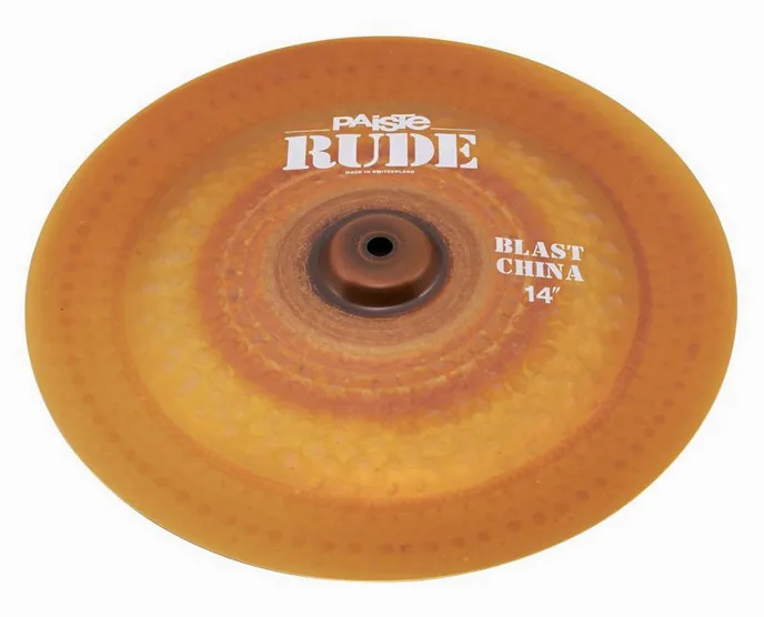 Paiste 14" Rude Blast China, vue de face