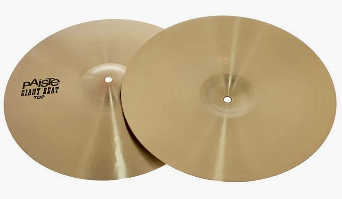 Paiste 15" Giant Beat Hi-Hat, vue de près, photo 3