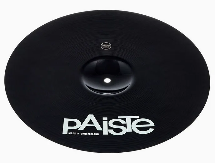 Paiste 16" 900 Color Heavy Crash BK, vue de trois quarts, photo 2