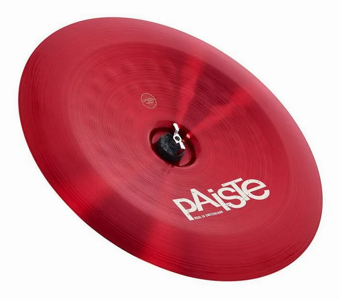Paiste 16" 900 Color Sound China RED, sur fond neutre
