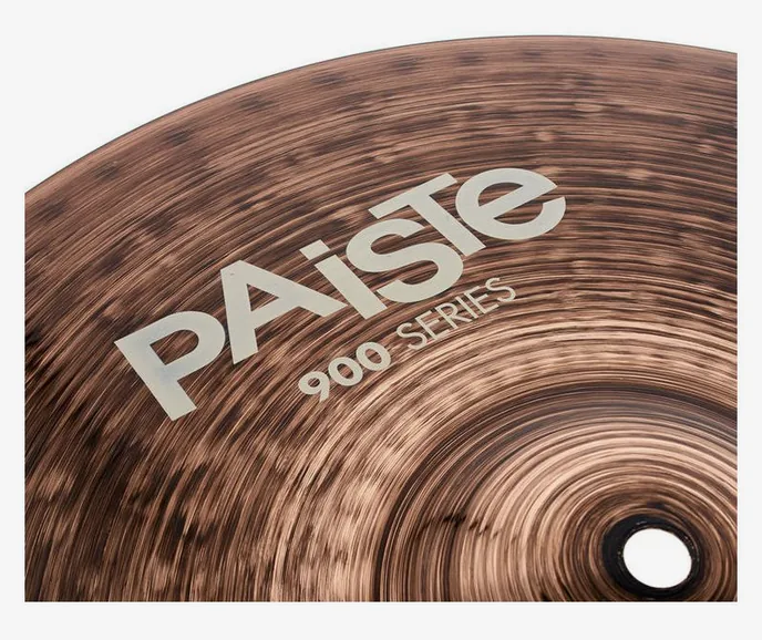Paiste 16" 900 Series Crash, vue de trois quarts, photo 3