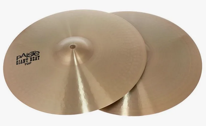 Paiste 16" Giant Beat Hi-Hat, vue de dessus, photo 2