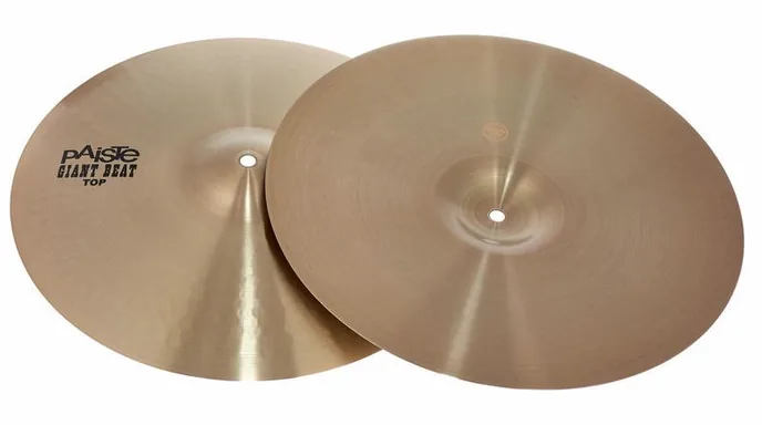 Paiste 16" Giant Beat Hi-Hat, vue de près, photo 3