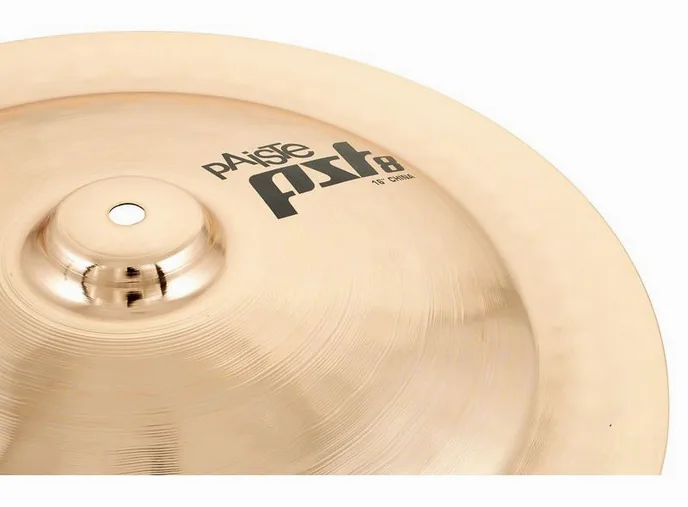 Paiste 16" PST8 Reflector China, vue de près, photo 3