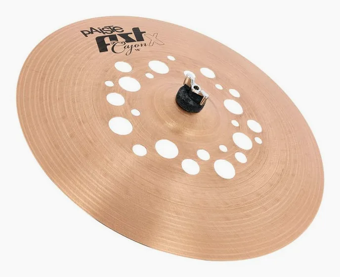 Paiste 16" PSTX Cajon Crash, sur fond neutre