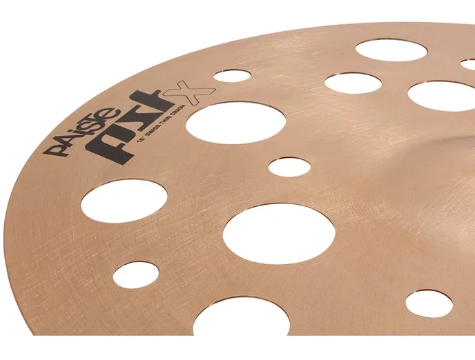 Paiste 16" PSTX Swiss Thin Crash, sur fond neutre, photo 4