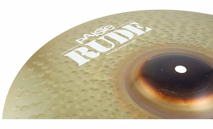 Paiste 16" Rude Crash/Ride, sur fond neutre, photo 3