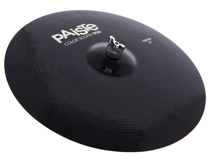 Paiste 17" 900 Color Sound Crash BK, sur fond neutre
