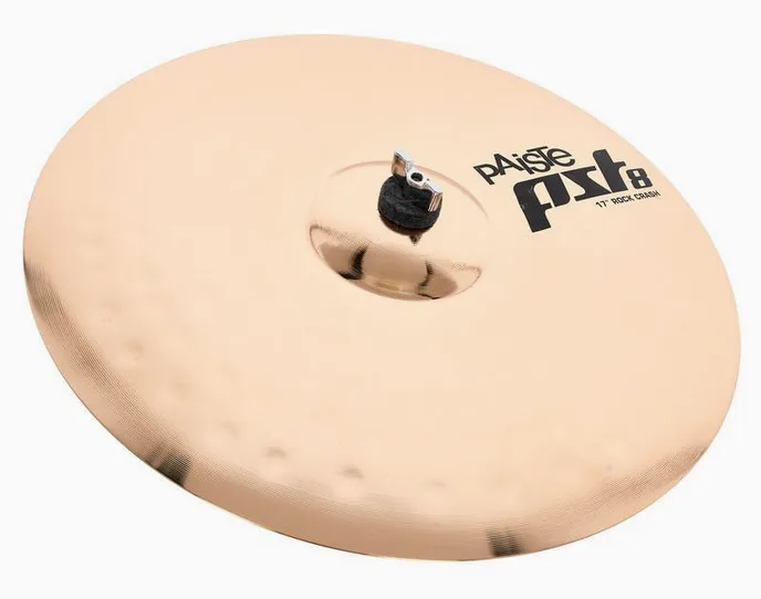 Paiste 17" PST8 Reflector Rock Crash, sur fond neutre