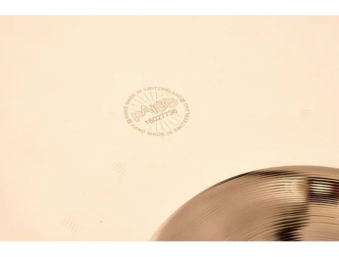 Paiste 17" PST8 Reflector Rock Crash, vue de profil, photo 4