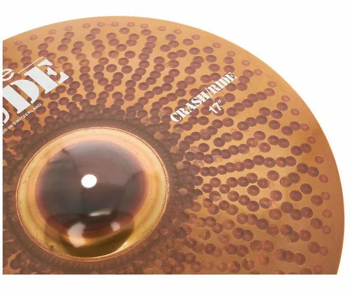 Paiste 17" Rude Crash/Ride, sur fond neutre, photo 4