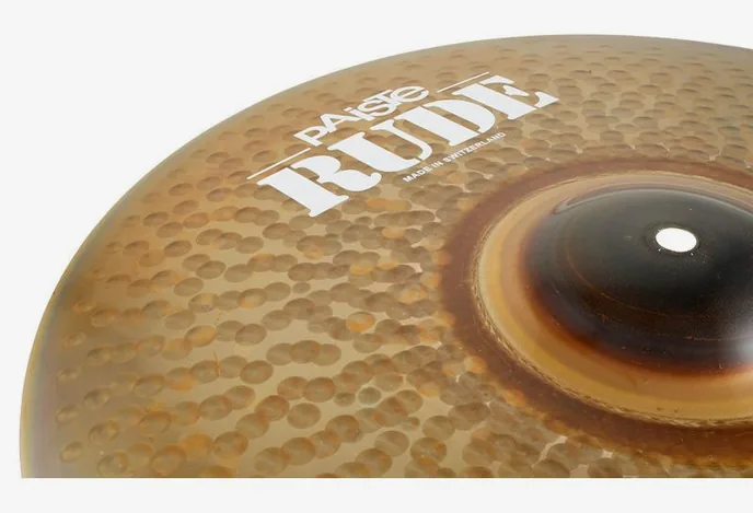 Paiste 17" Rude Thin Crash, vue de près, photo 4