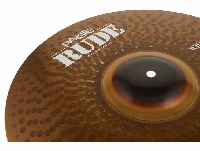 Paiste 17" Rude Wild Crash, vue de trois quarts, photo 4