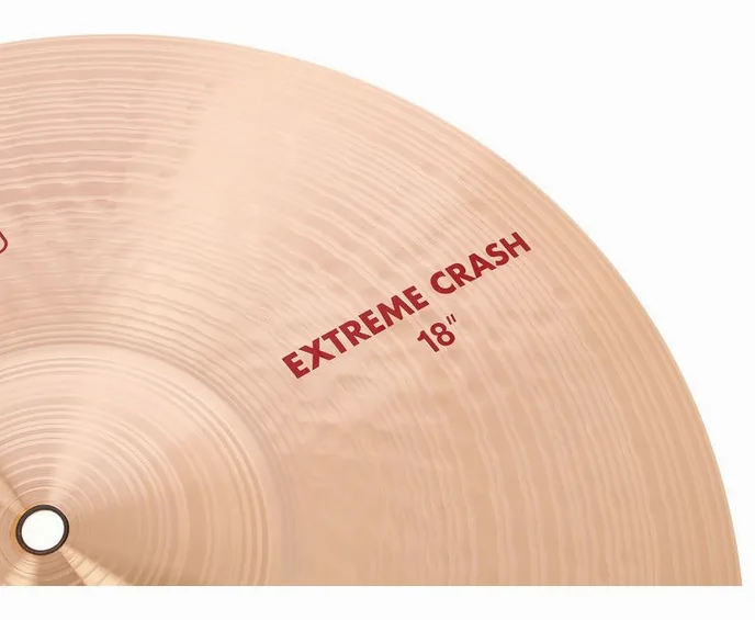 Paiste 18" 2002 Extreme Crash, sur fond neutre, photo 4