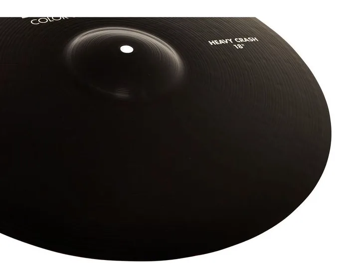 Paiste 18" 900 Color Heavy Crash BK, vue de près, photo 4