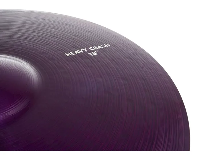 Paiste 18" 900 Color Heavy Crash PRP, vue de près, photo 4