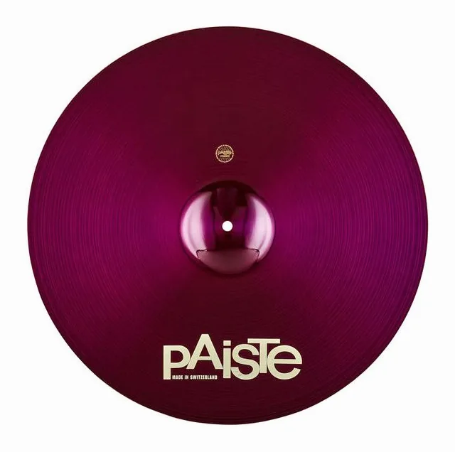 Paiste 18" 900 Color Sound Crash PRP, vue de près, photo 2
