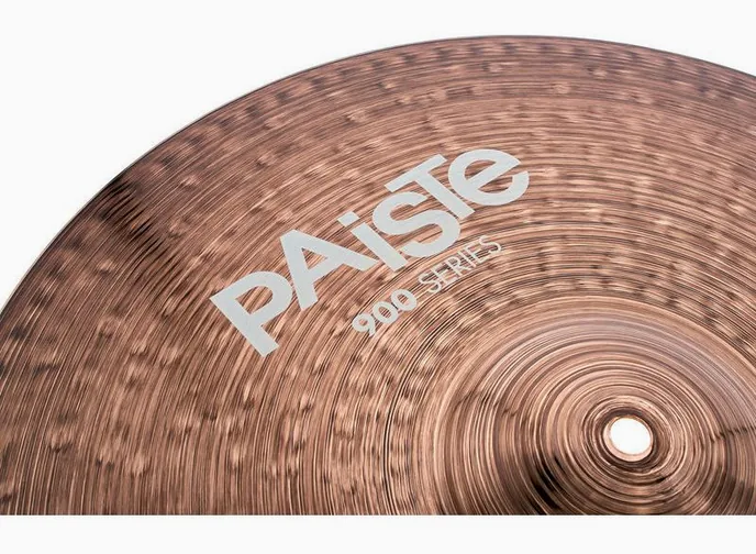 Paiste 18" 900 Series Crash, vue de dessus, photo 3